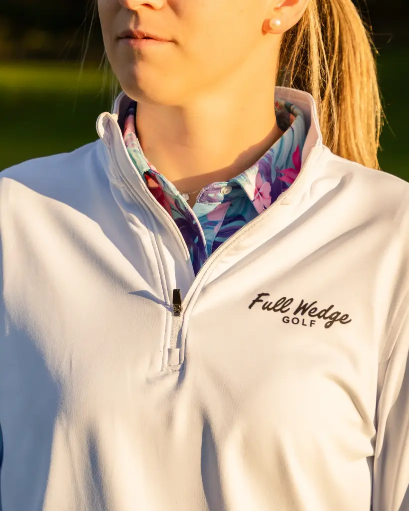 Corta Viento Blanco Mujer