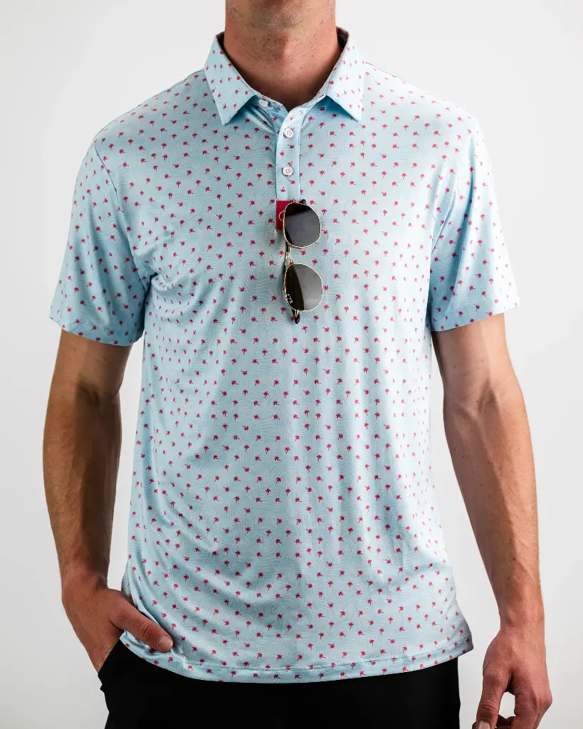 Polo de Hombre Palm Sunday Blue