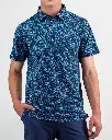Polo de hombre Fluorescent Floral