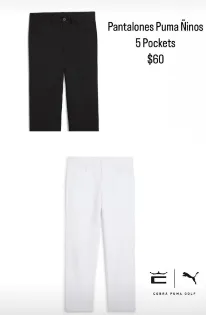 Pantalón Puma 5 Bolsillos (niños)