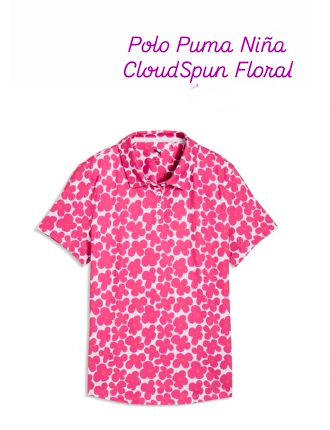 Polo Puma Cloud Spun Floral (niña)