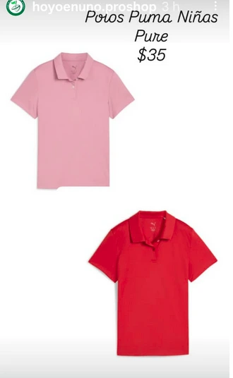 Polo Puma Pure (niña)
