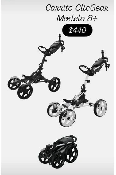 Carrito ClicGear Modelo 8+