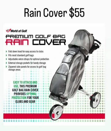 Rain Cover World of Golf