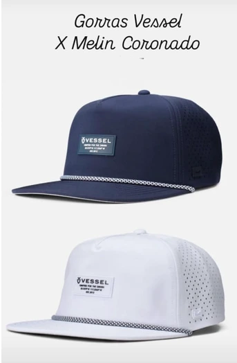 Gorra Vessel Melin Coronado (BLANCO)