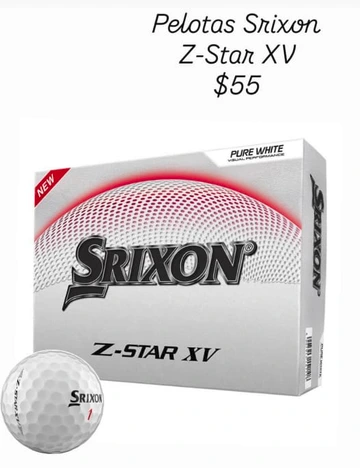 Pelotas Srixon Z-Star XV