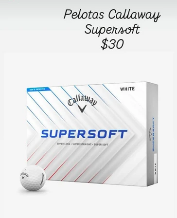 Pelotas Callaway Supersoft