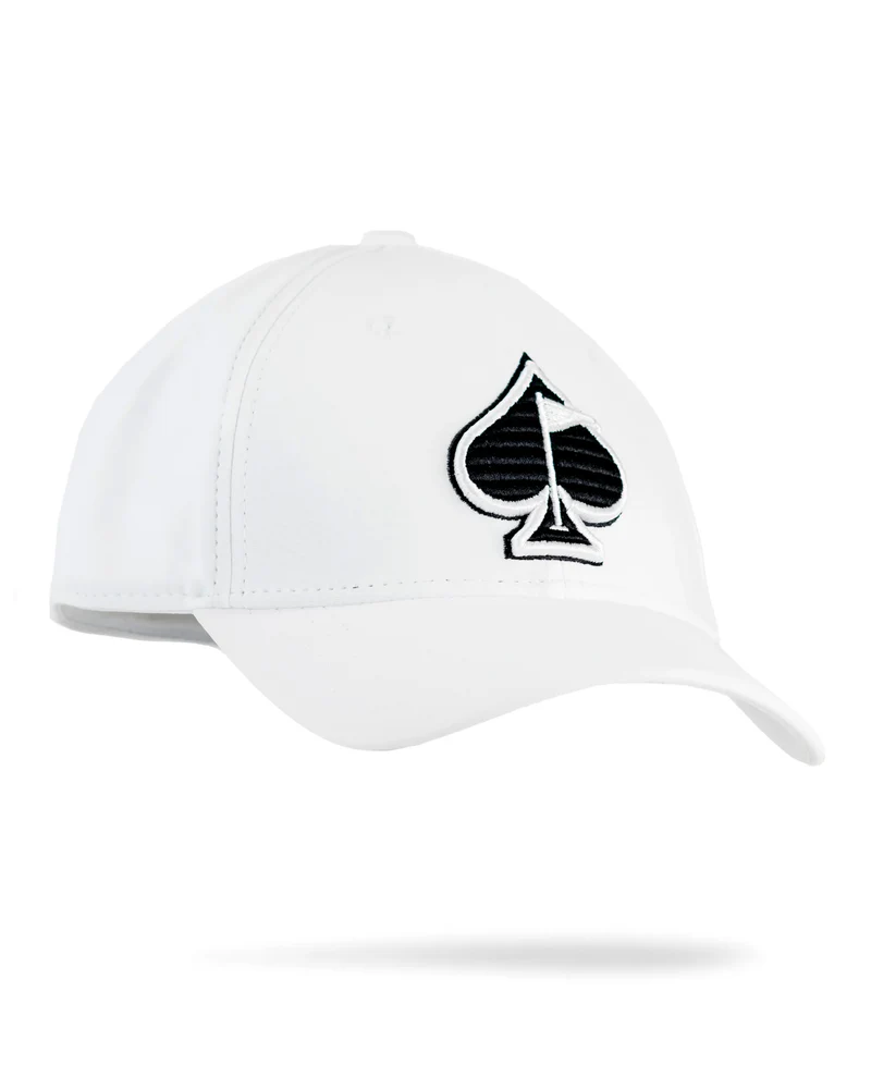 Gorra Fitted Performance White