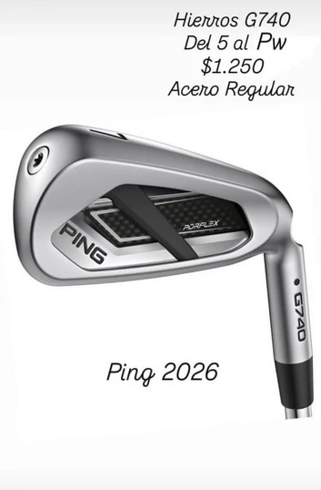 Hierros Ping G740 del 5 al PW