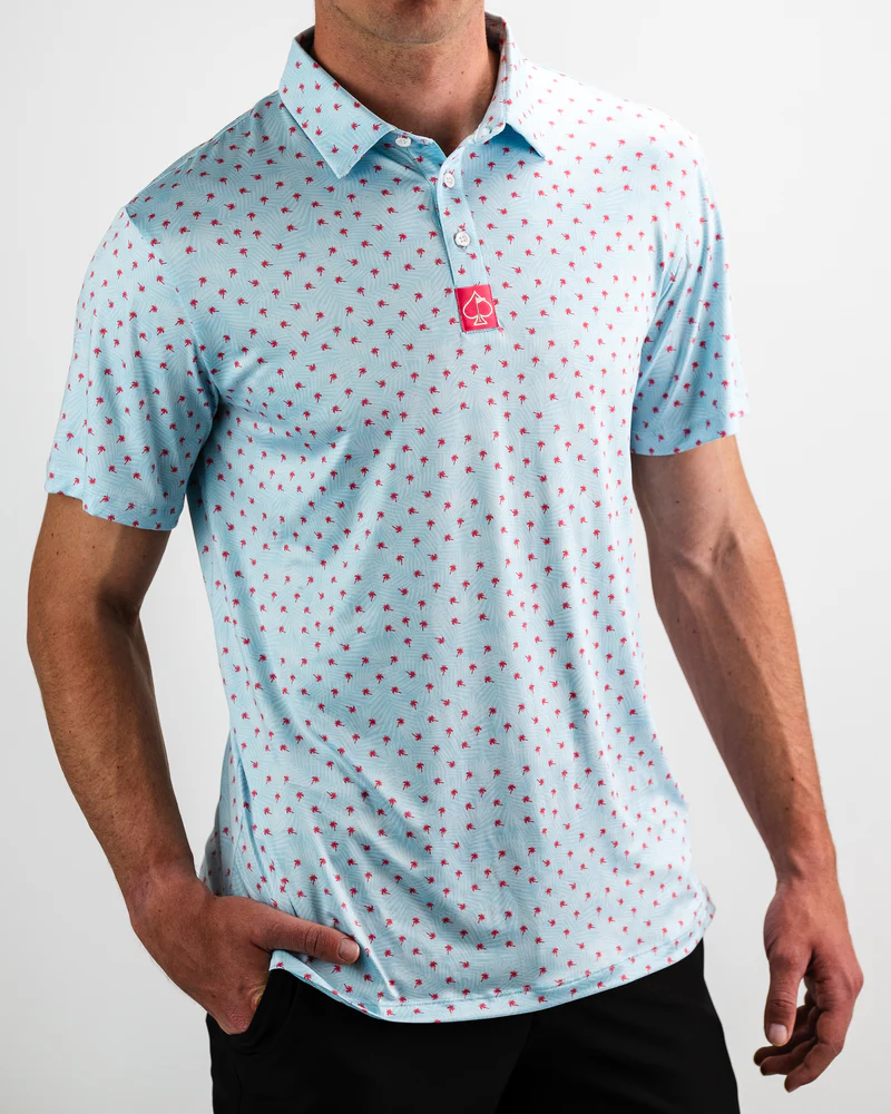 Polo de Hombre Palm Sunday Blue