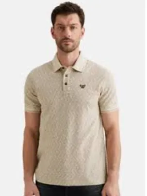 Camisa Crema con Textura